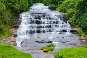 Waterfalls Sri Lanka Long Exposure