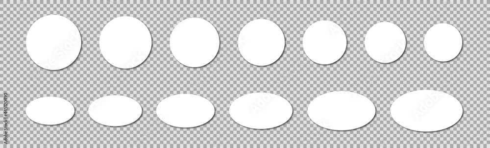 Poster web design ui elements. vector interface buttons