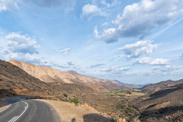 View from Kredouw Pass  into the Prince Albert Valley