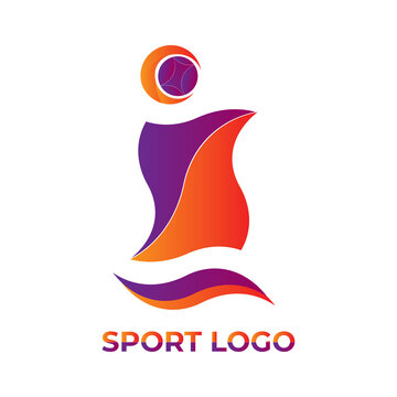 creative sports logo images vector design