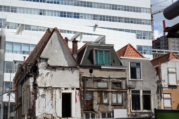 Renovation in the center of the city The Hague