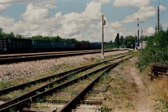 railway in the countryside