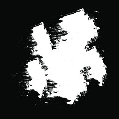 Set of white grunge urban backgrounds. Distress texture. Ink brush strokes. Dirty artistic design element for text frames, banners, posters and abstract background 