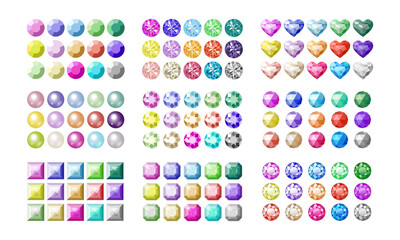 宝石セット（9種類15色）