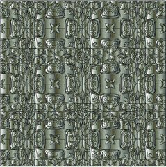  Silver metallic gradient with repeat Pattern . Abstract metallic background.