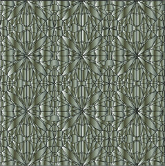  Silver metallic gradient with repeat Pattern . Abstract metallic background.