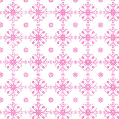 Seamless mosaic pink pattern background.