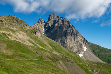 Midi D´Ossau peak (2884 m.), Ossau Valley, Pyrenees National Park, Pyrenees, France