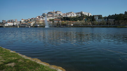 Fototapeta na wymiar Natureza - Vista para o Rio - Ponte - Lago 
