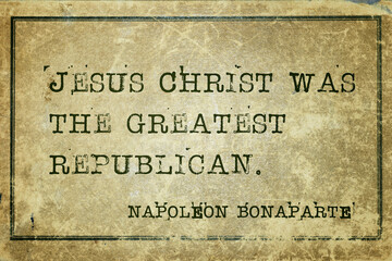 greatest republican Napoleon