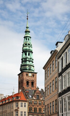 Obraz premium Saint Nicholas church in Copenhagen. Denmark