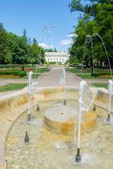 Spa palace in the thermal spa, Jelenia G&oacute;ra, Lower Silesia, Poland