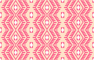 Geometric ethnic pattern for batik clothes, sarong wrapping. Embroidery vector illustration pattern.