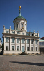 Fototapeta na wymiar Old Town Hall (Altes Rathaus) at Alter Markt in Potsdam. State Brandenburg. Germany