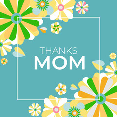 Paper cut floral background vector card templates. Can be used for Mom's day, Save The Date, baby shower, mothers day, valentines day, birthday cards, greeting card, invitations. Floral background