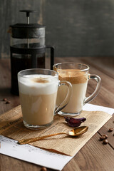 cappuccino and lavender 