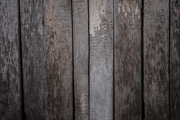 Naklejka premium Old painted wood wall. Vintage wood background