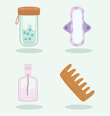 reusable containers icons