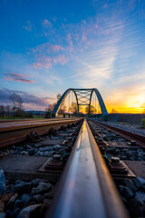 Naklejka premium Bahnbrücke