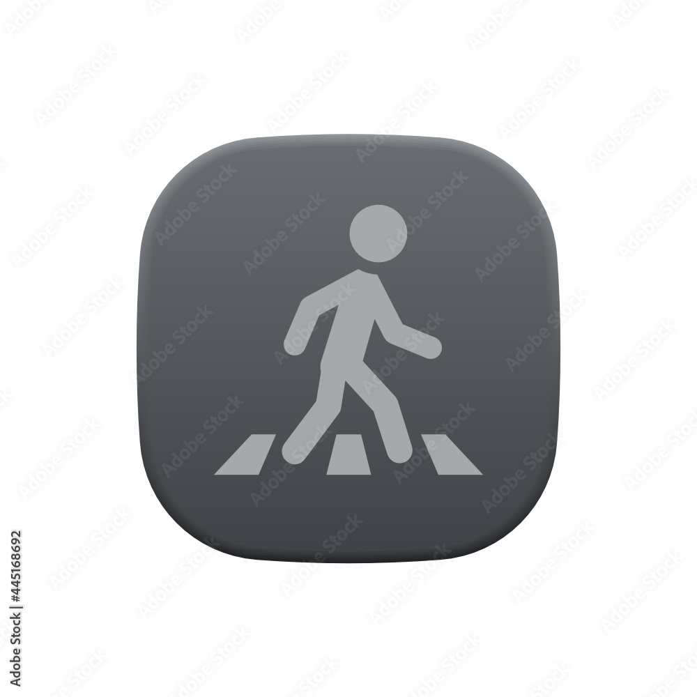 Poster Crosswalk - Sticker