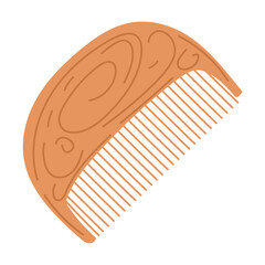 wood comb accessory