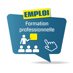 Logo formation professionnelle. - obrazy, fototapety, plakaty