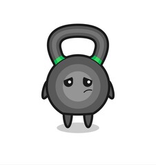 the lazy gesture of kettleball cartoon character