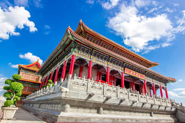 Wat Leng Nang Yi Temple landmark for tour of thailand in Nonthaburi Province