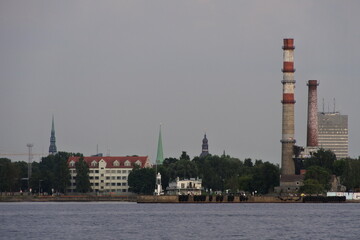 Obraz premium view of the city
