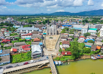 Cathedral of Immaculate Conception in Chanthaburi, Thailand