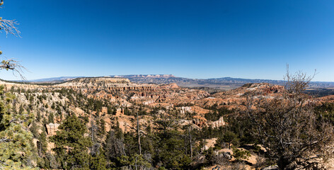 Mesmerizing view of Bryce Canyon in National Park Tropic USA