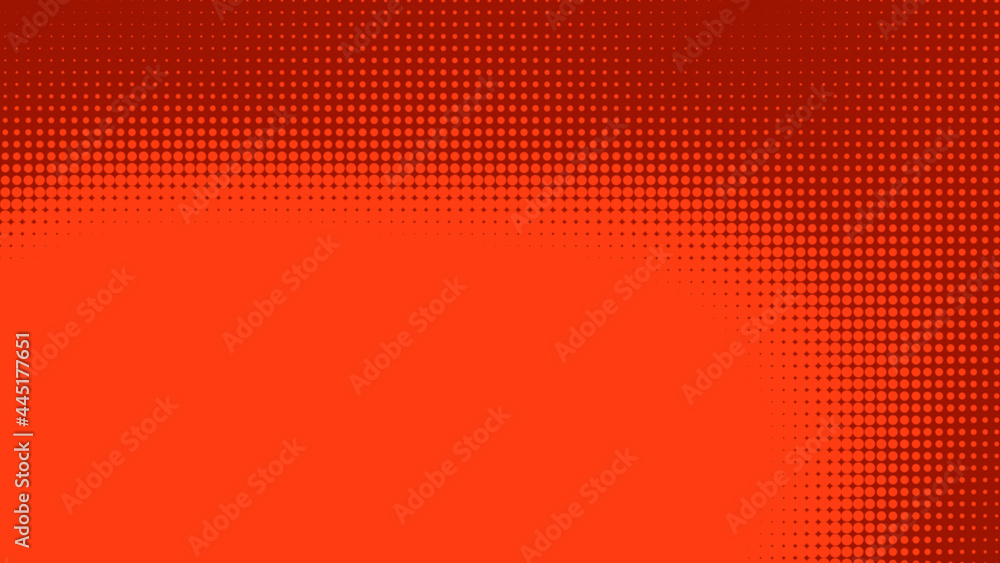 Poster dots halftone red purple color pattern gradient texture with technology digital background. dots pop