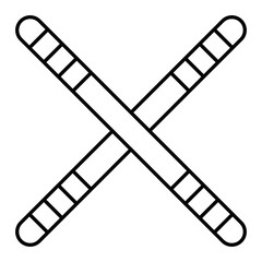 Vector Toya Outline Icon Design