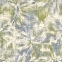 Seamless luxurious fancy nostalgic abstract floral pattern for surface design and print. High quality illustration. Simple romantic lush pastel artwork in soft colors with linen texture overlay.