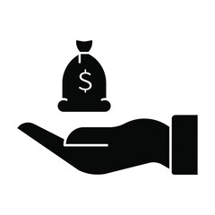 Dollar icon set. Money illustration vector collection. Finance logo or symbol.