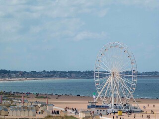 ferris wheel on beach at Ouistreham Caen France