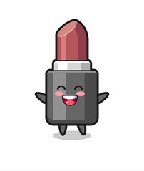 happy baby lipstick cartoon character