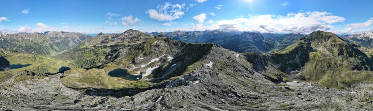 view from the top of the mountain