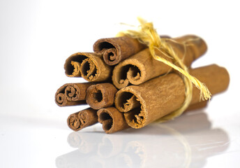  image of cinnamon sticks close-up