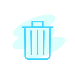 Illustration Vector Graphic of Recycle Bin icon
