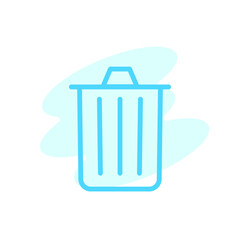 Illustration Vector Graphic of Recycle Bin icon