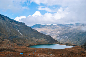 lake in the mountains
