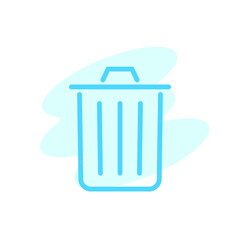 Illustration Vector Graphic of Recycle Bin icon