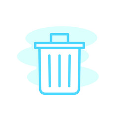 Illustration Vector Graphic of Recycle Bin icon