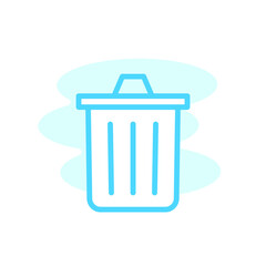 Illustration Vector Graphic of Recycle Bin icon
