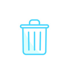 Illustration Vector Graphic of Recycle Bin icon