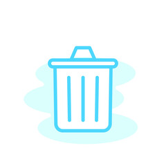 Illustration Vector Graphic of Recycle Bin icon