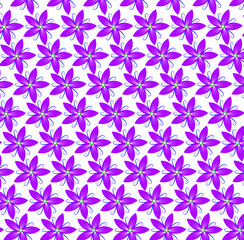 seamless pattern with flowers