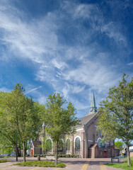 Historic church 's Gravendeel, Zuid-Holland Province, The Netherlands