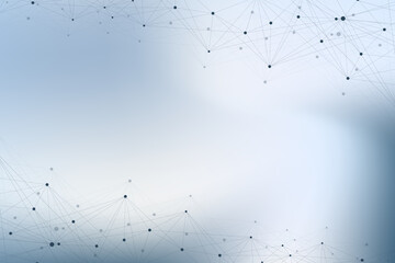 Geometric graphic background molecule and communication. Big data complex with compounds. Perspective backdrop. Minimal array Big data. Digital data visualization. Scientific illustration.